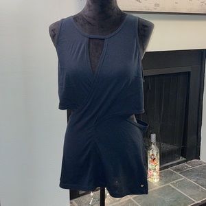 Fabletics tank with exposed sides